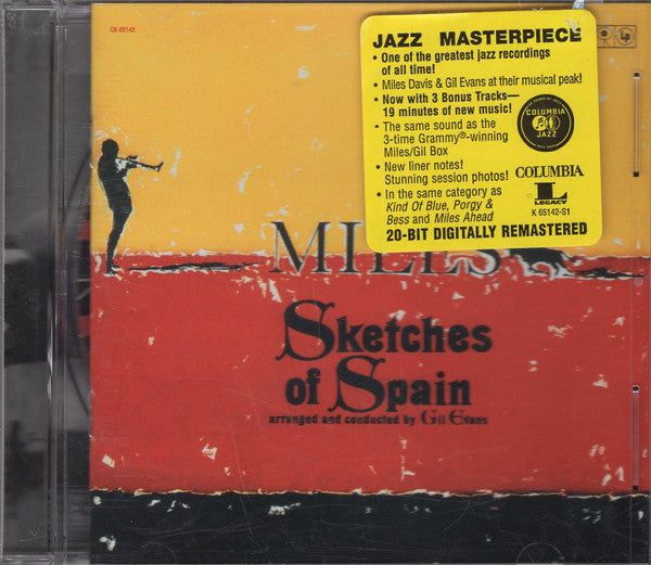 Buy Miles Davis : Sketches Of Spain (CD, Album, RE, RM) Online for