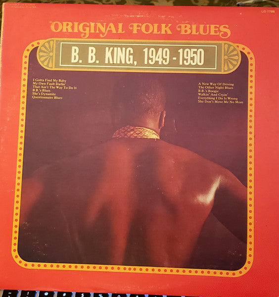 B.B. King 1949-1950 LP レコード Buy B.B. King : B. B. King, 1949 - 1950 (LP, Comp, RE) Online for