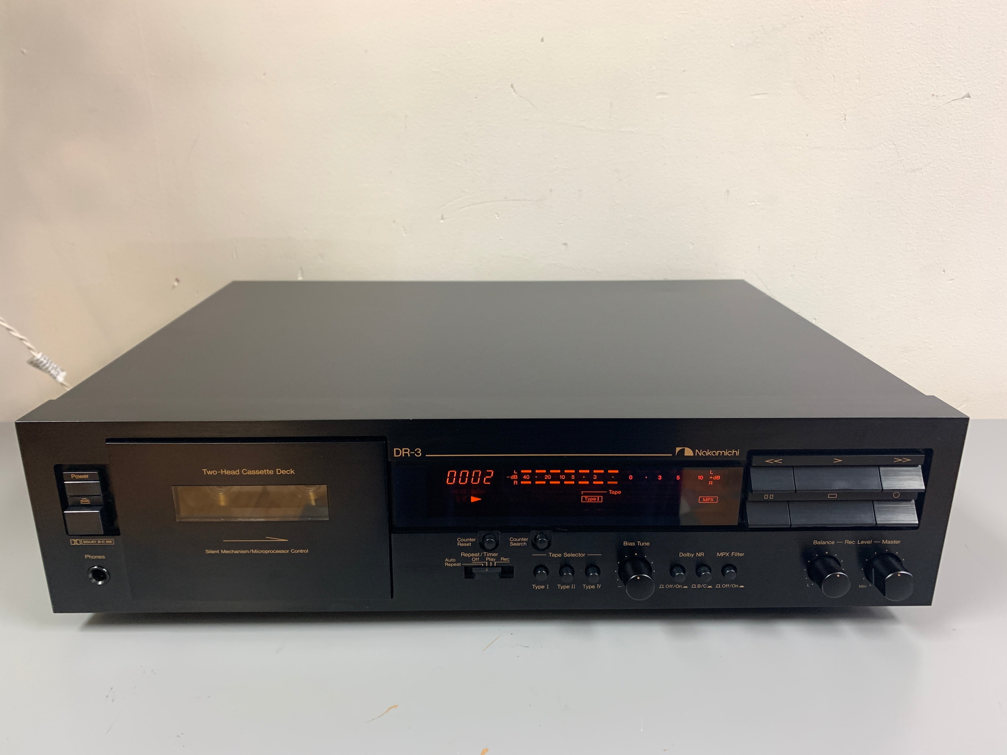 Nakamichi DR-3 Cassette Deck – The Turntable Store