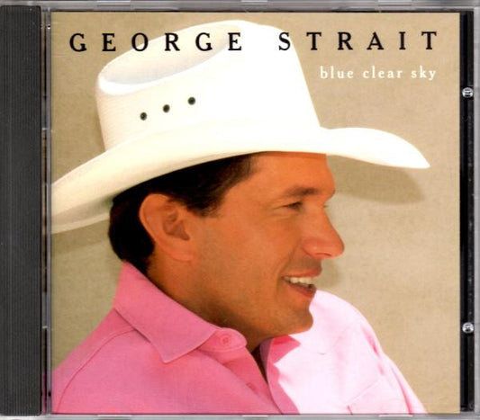 George Strait : Blue Clear Sky (HDCD, Album, Club)