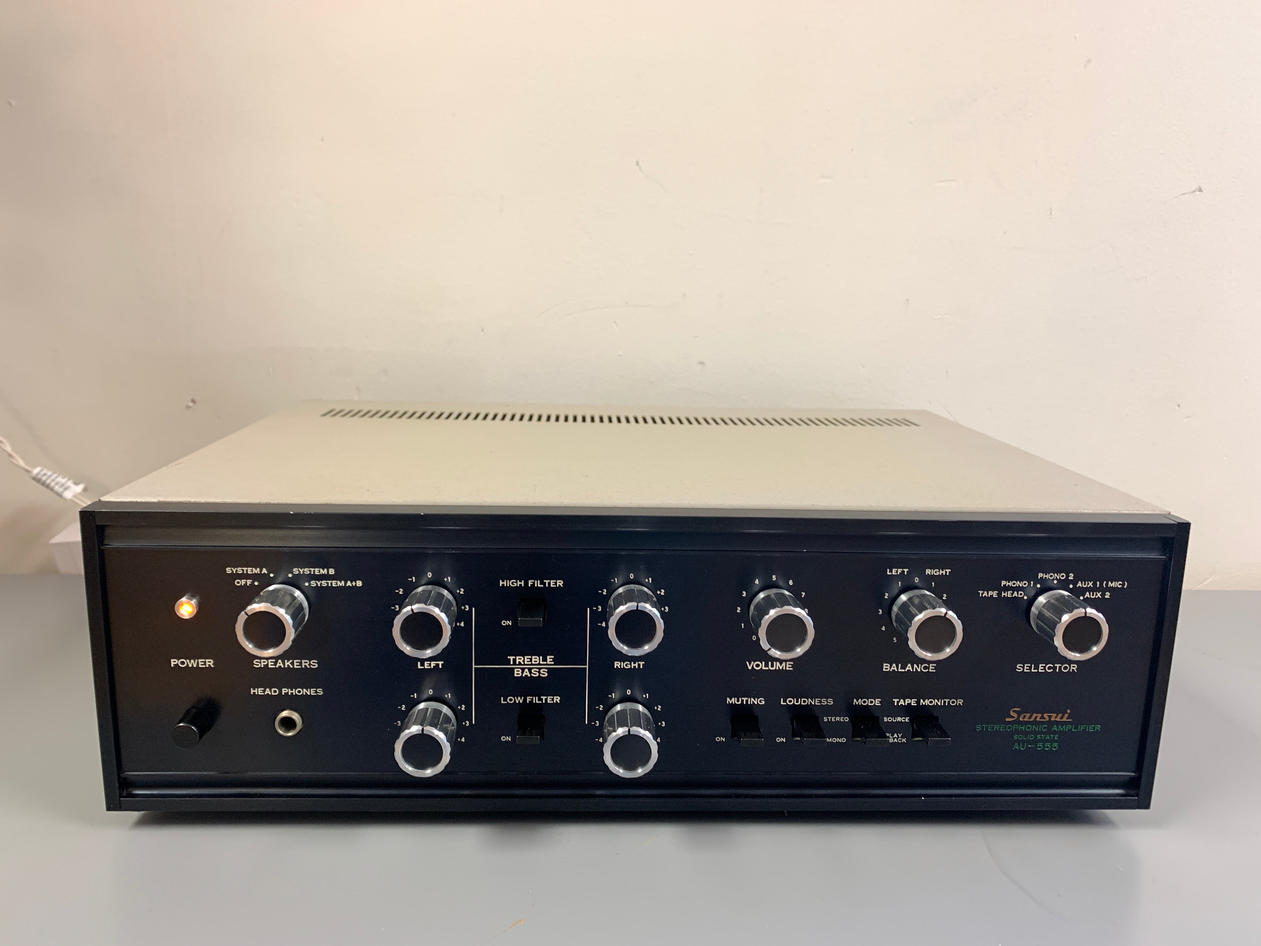 Ampli Sansui A-5 - 1982 | Finland Ampli Sansui A-5 - 1982 | Finland
