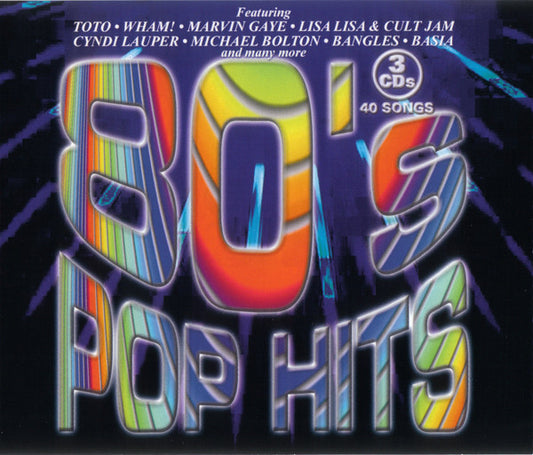 Various : 80's Pop Hits (Box, Comp + 3xCD)