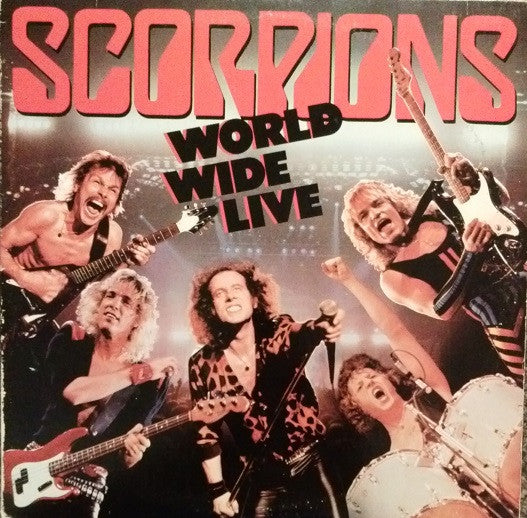 【国内盤・帯付き】SCORPIONS /WORLD WIDE LIVE(LP) Buy Scorpions : World Wide Live (2xLP, Album, Club) Online for a