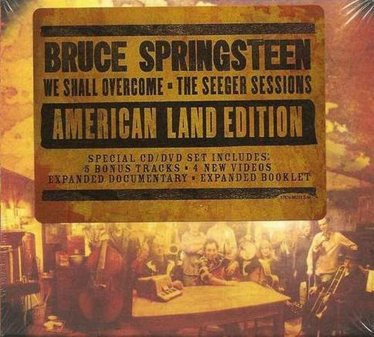 Bruce Springsteen : We Shall Overcome - The Seeger Sessions - American Land Edition (CD, Album + DVD-V, Multichannel, NTSC + Car)