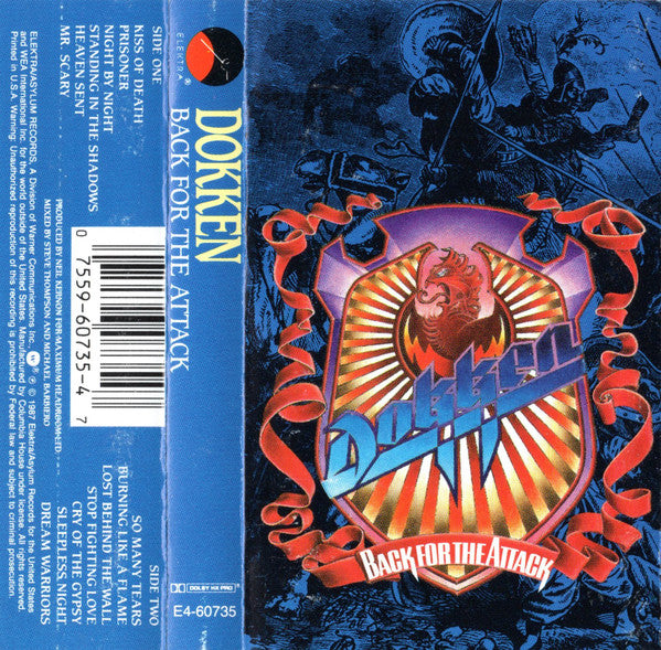 Buy Dokken : Back For The Attack (Cass, Album, Club, Cle) Online