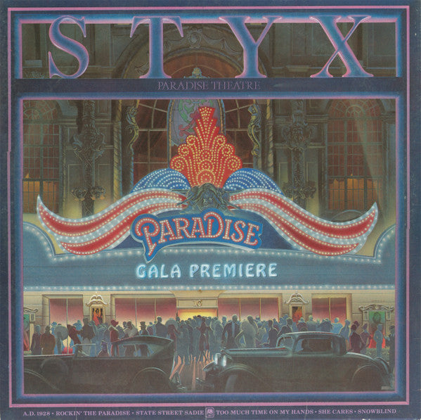 Buy Styx : Paradise Theatre (LP, Album, Etch, Eur) Online for a