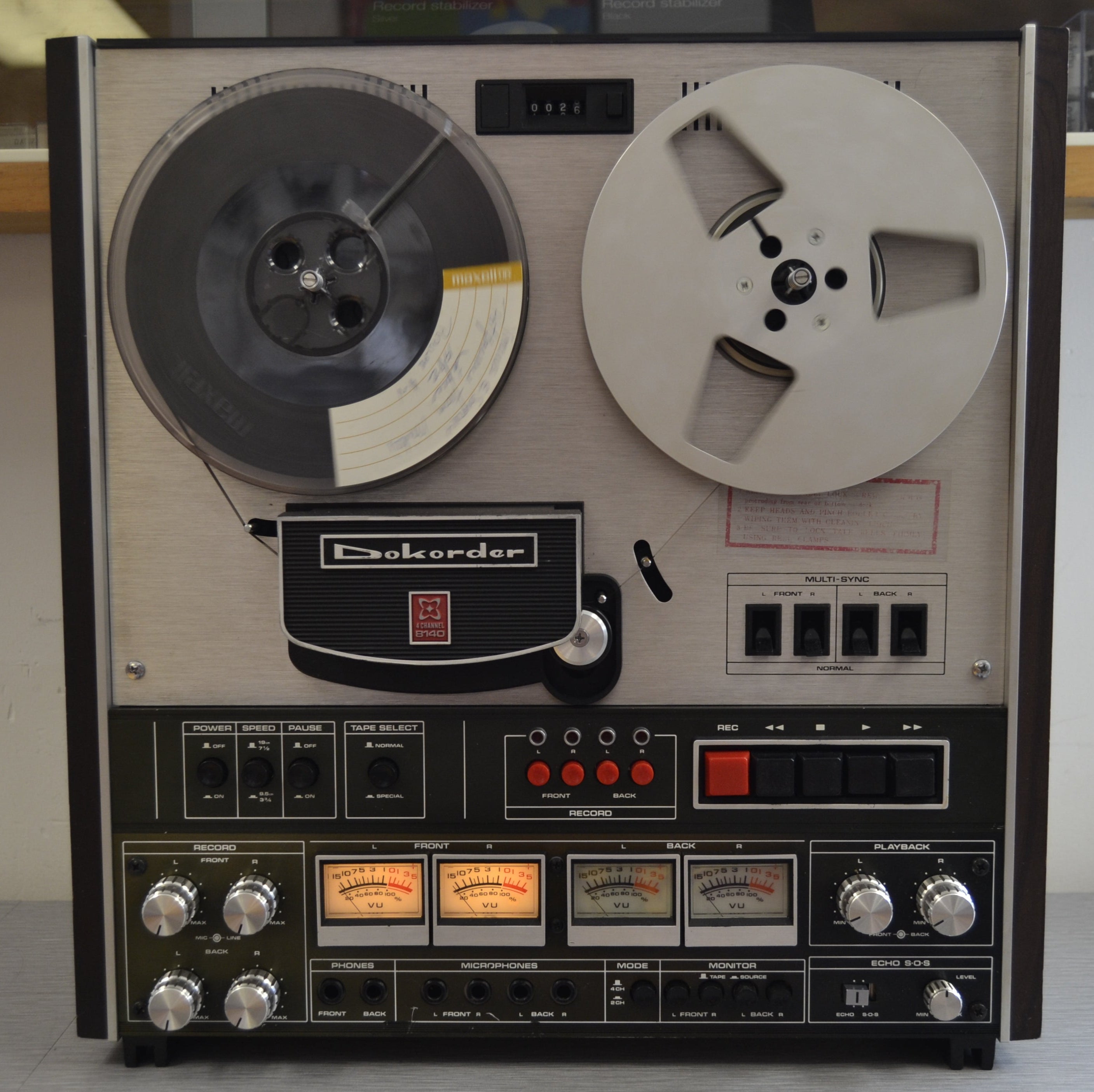 Enregistreur DENKI ONKYO DOKORDER 8140 - 4 Canaux - Ouvert Mais Jamais Utilisé