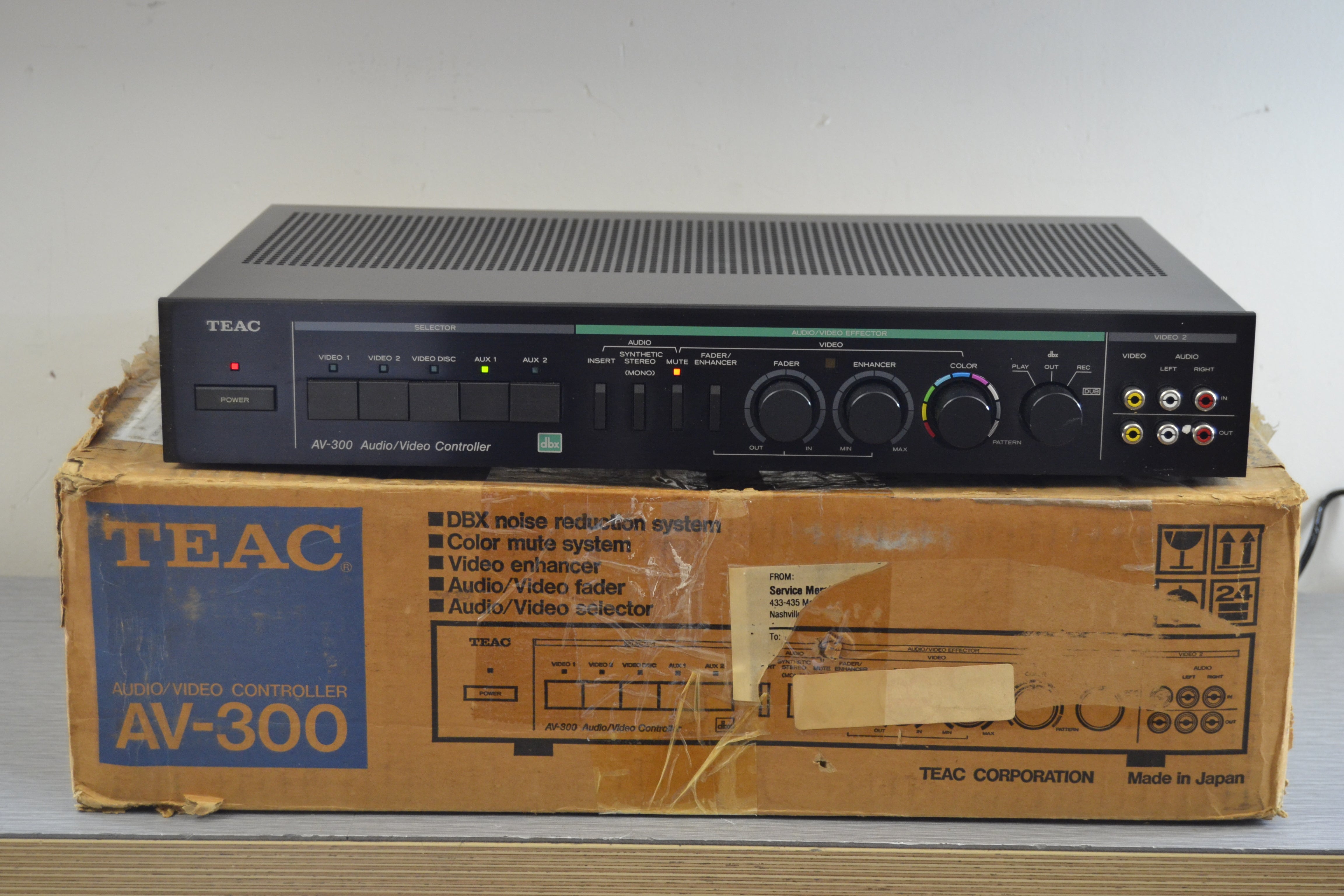 Teac AV-300 Audio-Video Controller – The Turntable Store