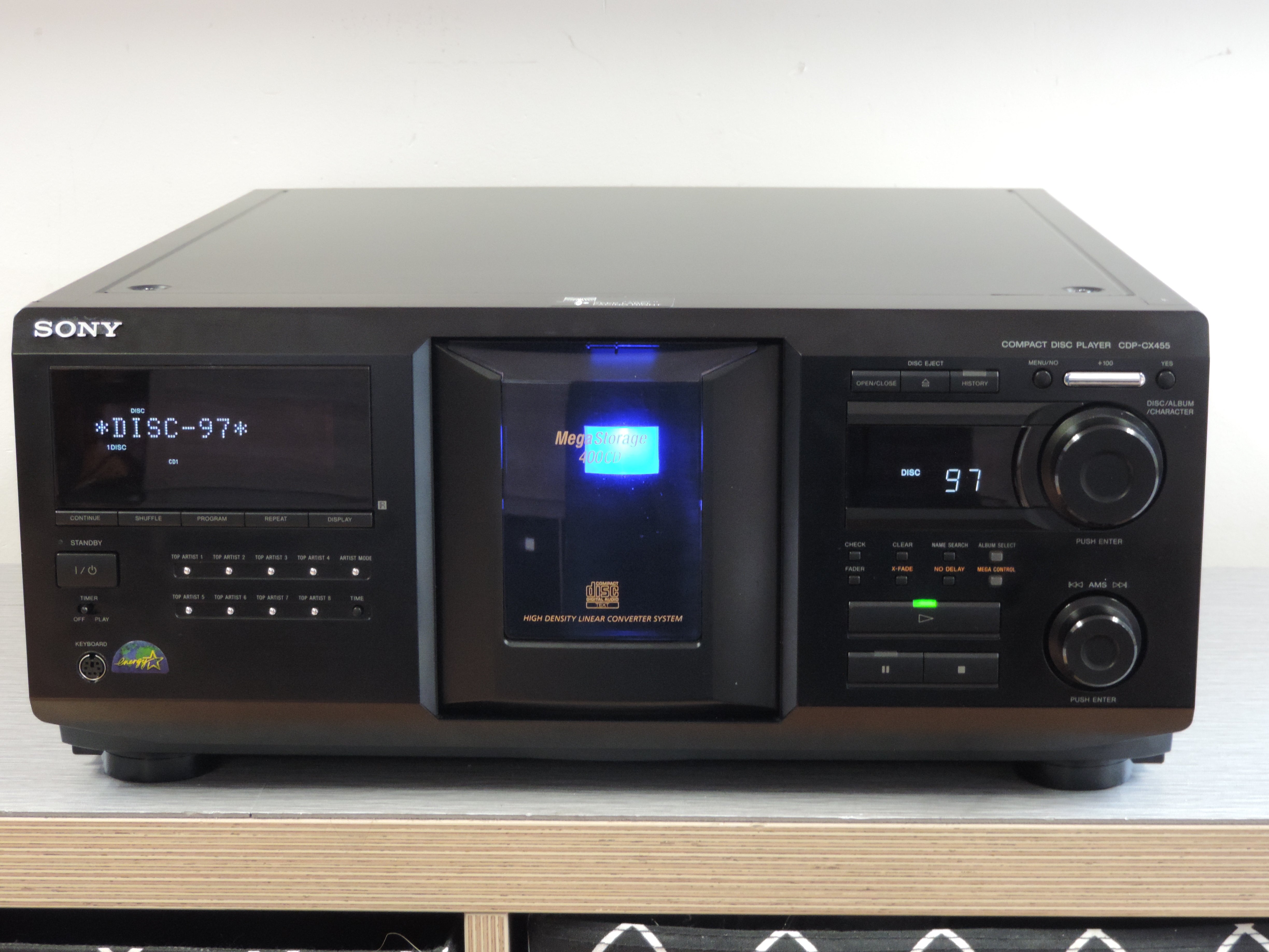 Sony CDP-CX455 CD Carousel * 400 Discs – The Turntable Store
