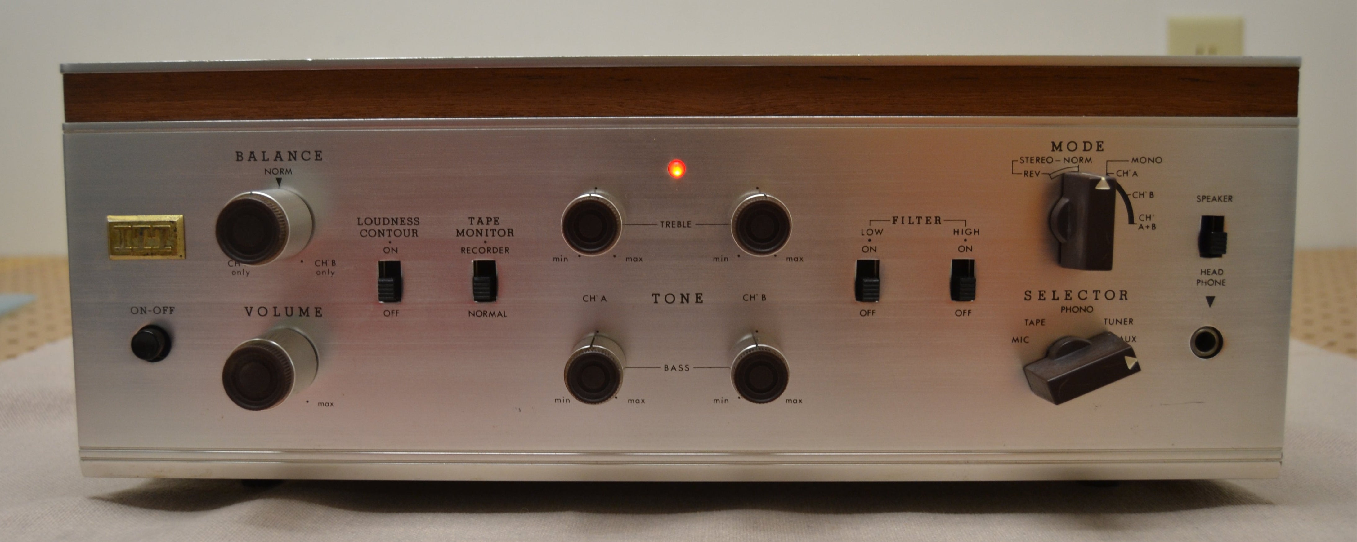 ITT SA720 ( Pioneer SM83 ) Tube Integrated Amplifier * FULLY
