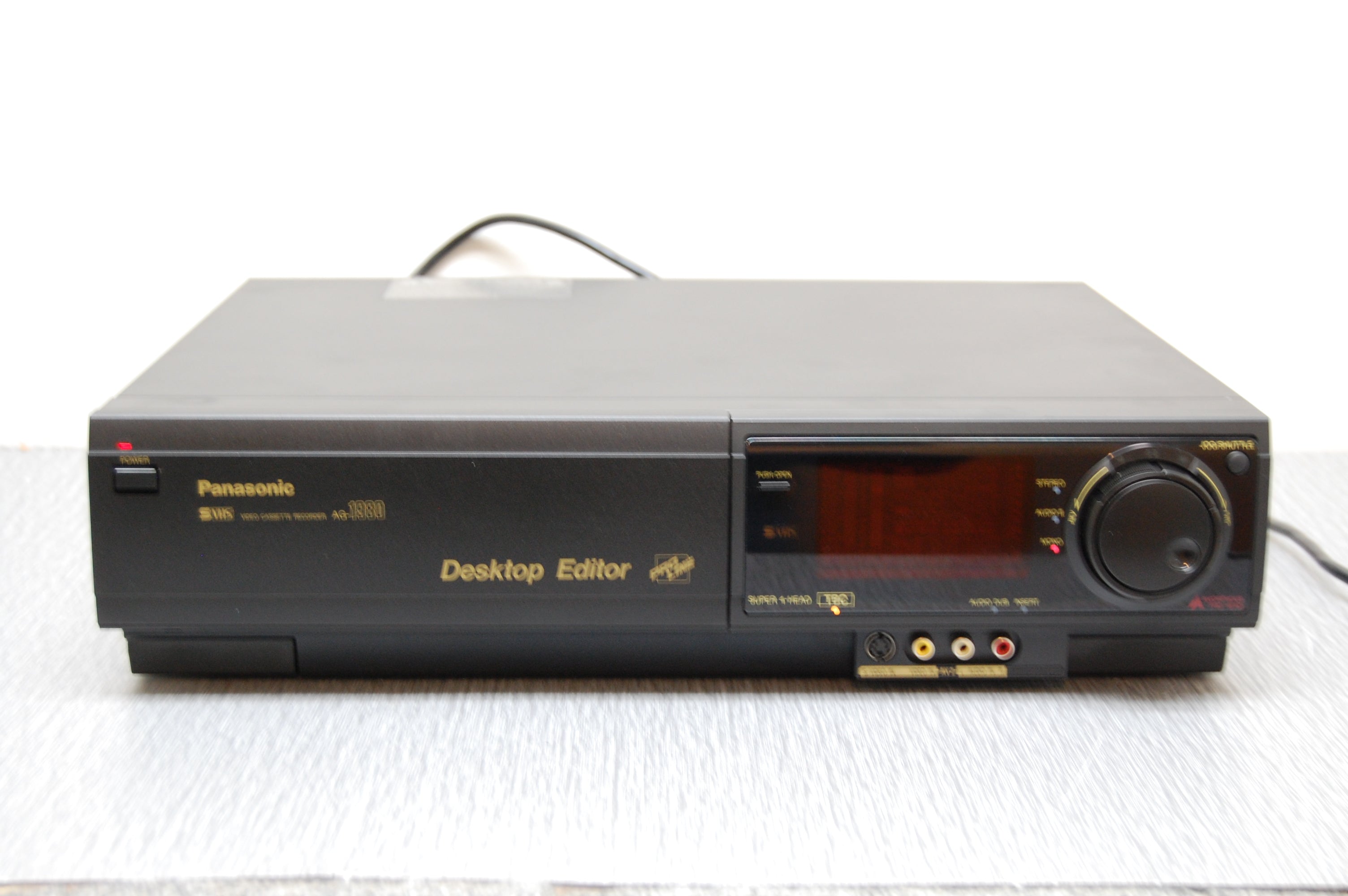 Panasonic AG1980 Super VHS Recorder * Fully Working with Dim