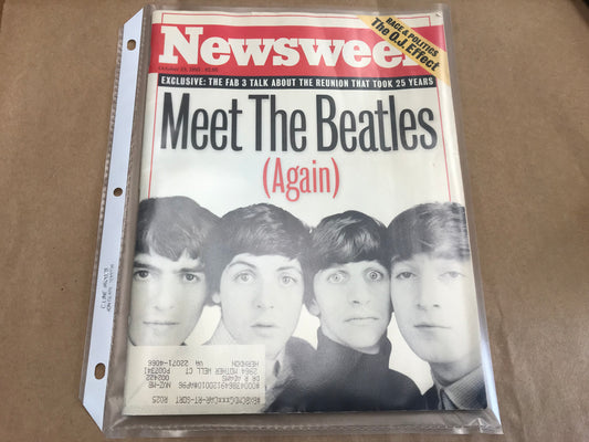 Newsweek Magazine "Meet The Beatles (Again)"