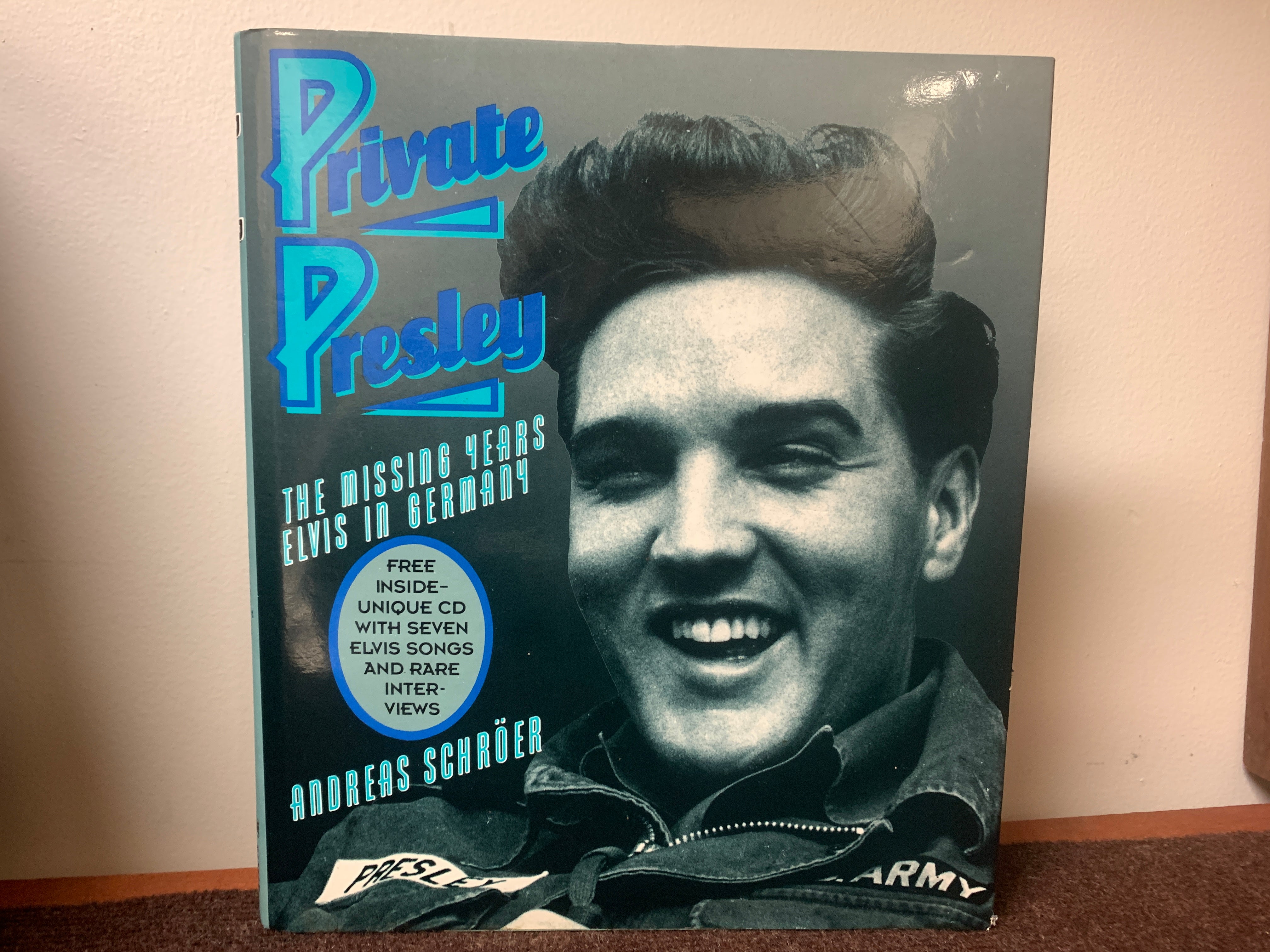 Private Presley The Missing Years Elvis in Germany Book (includes