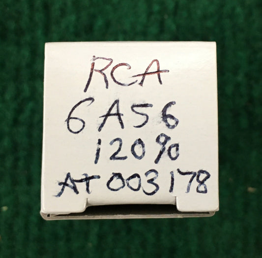 RCA * 6AS6 Tube * Tested 120