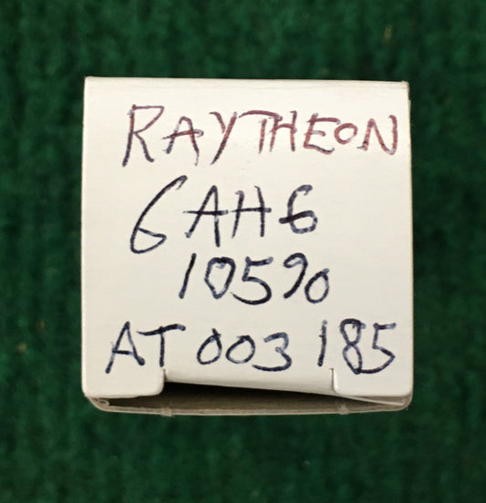 Raytheon * 6AH6 Tube * Tested 105