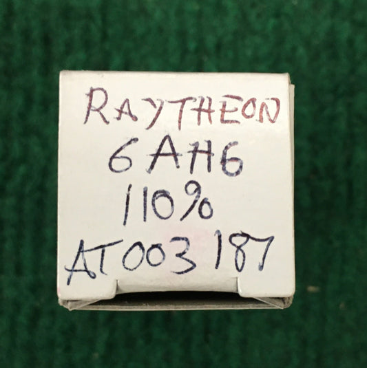 Raytheon * 6AH6 Tube * Tested 110
