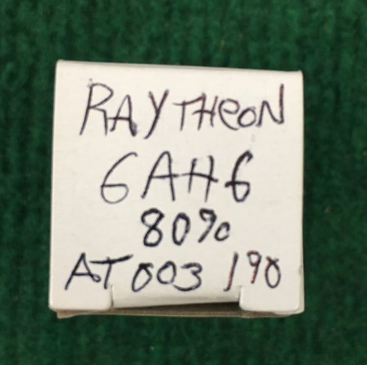 Raytheon * 6AH6 Tube * Tested 80