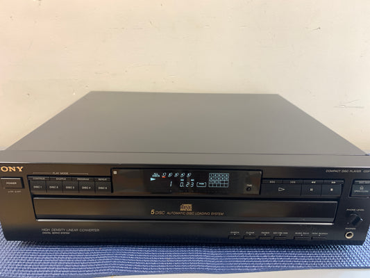 Sony CDP-C325 Multi Compact Disc Player (1992)