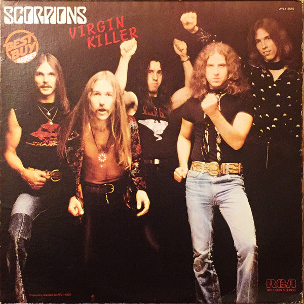 Scorpions : Virgin Killer (LP, Album, RE, Ind)