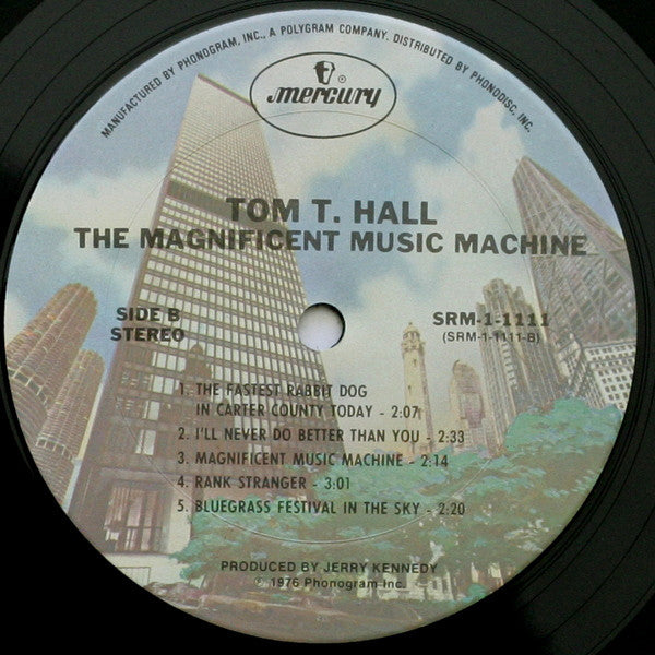Tom T. Hall : The Magnificent Music Machine (LP, Album, Pit)
