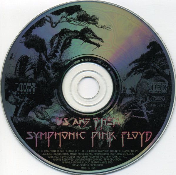 The London Philharmonic Orchestra : Us And Them (Symphonic Pink Floyd) (CD, Album, Dig)