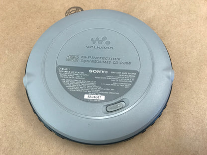 Sony D-EJ011 Portable Cd Player & Original Headphones