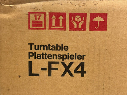 JVC L-FX4 Fully Automatic Direct Drive Turntable * Box * Manual * AT Cartridge