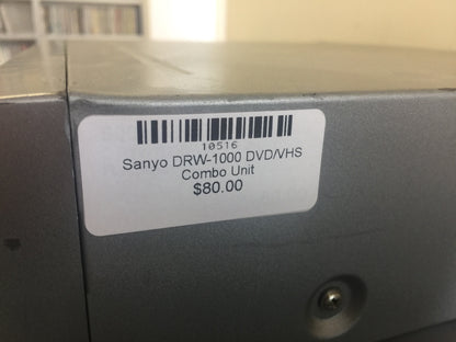 Sanyo DRW-1000 VHS & DVD Recorder