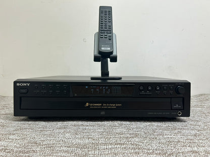 Sony CDP-CE375 CD Carousel * 5 Discs * Remote * Fully Serviced