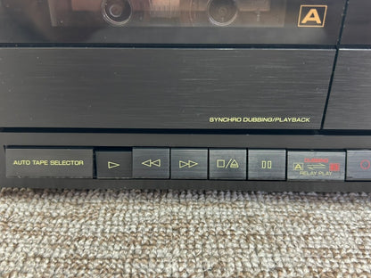 Sherwood DD-1030 Double Cassette Deck * Fully Serviced * new Belts