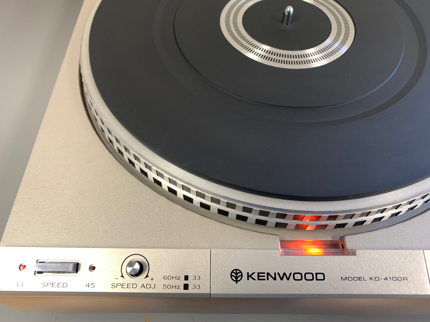 Kenwood KD4100R Turntable The Turntable Store