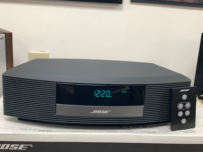 Bose Wave Radio II AM/FM Clock AWR1B2 w/ Remote, Box & Power Cord