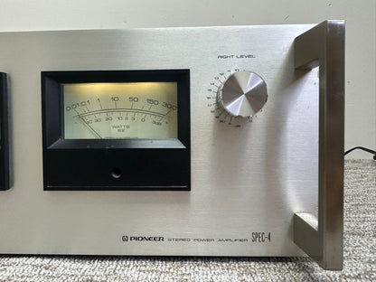 Pioneer SPEC 1 Stereo Preamplifier & SPEC 4 Power Amplifier * Fully Serviced to Factory Specs * Local Pickup ONLY