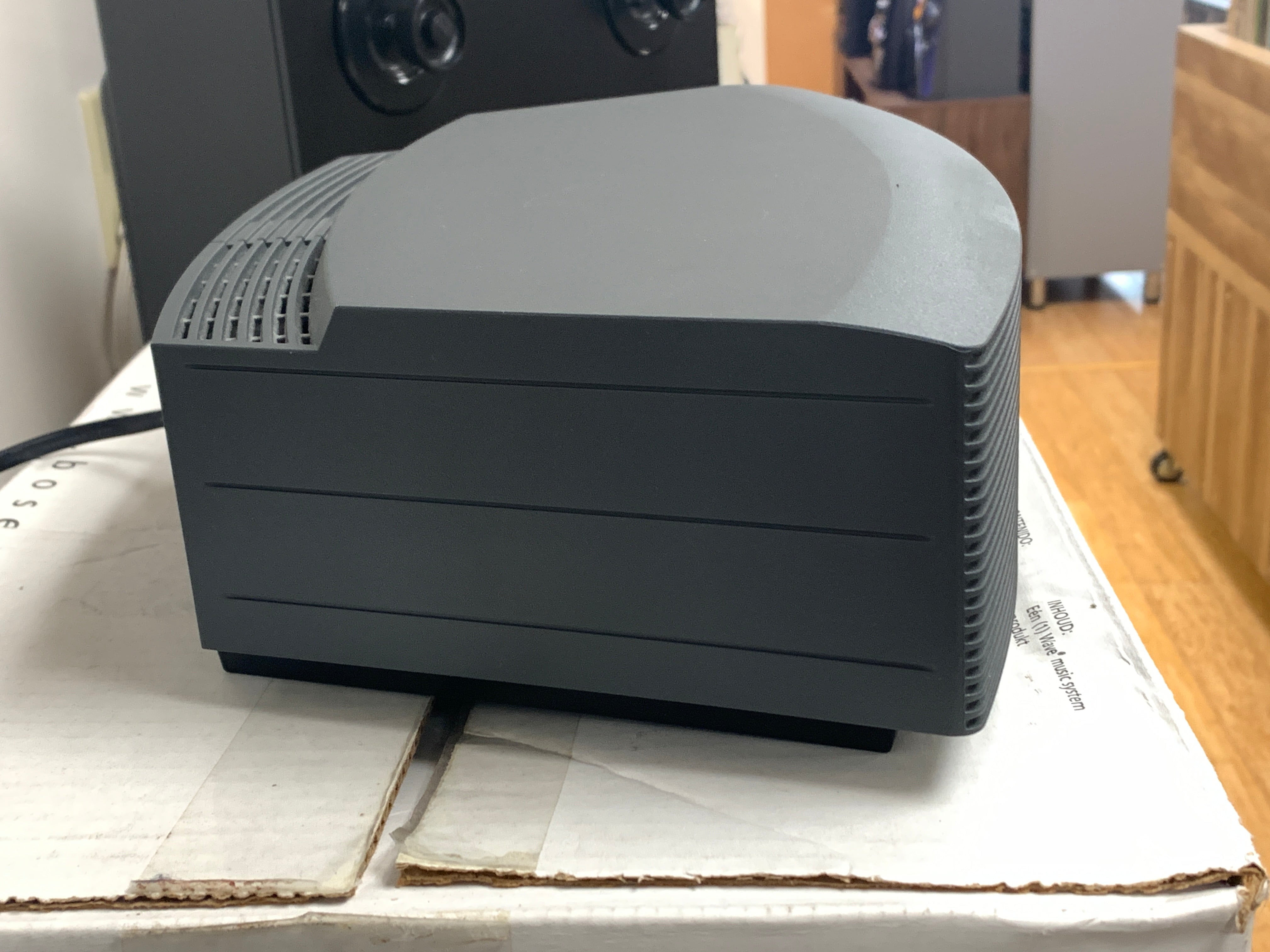 Bose Wave Radio II AM/FM Clock AWR1B2 w/ Remote, Box & Power Cord