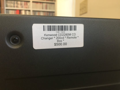 Kenwood CD2280M CD Changer * 200cd * Remote * Box *