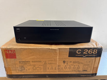 NAD C268 Stereo Power Amplifier * Box