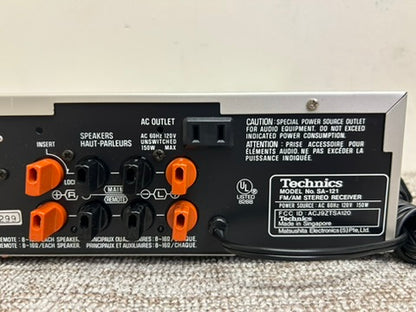 Technics SA-121 Stereo Receiver * 35W RMS * Fully Serviced * Manual