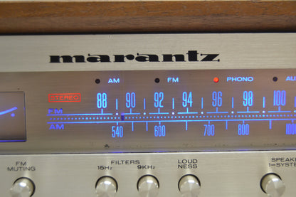 Marantz 2265B Stereo Receiver * 65W * Power Recapped * Fully Serviced * LED Lights * New Heiukko Hardwood Case
