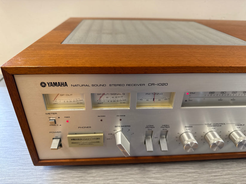 Yamaha CR - 1020 Stereo Receiver Verstärker Amplifier Holz Bolide