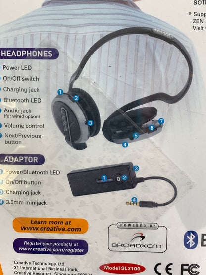 Creative SL 3100 Wireless Headphones
