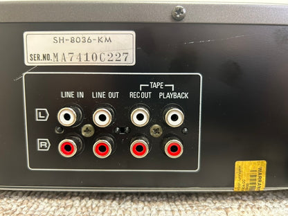 Technics SH-8036 Graphic Equalizer with Spectrum Analyzer * Fully Serviced