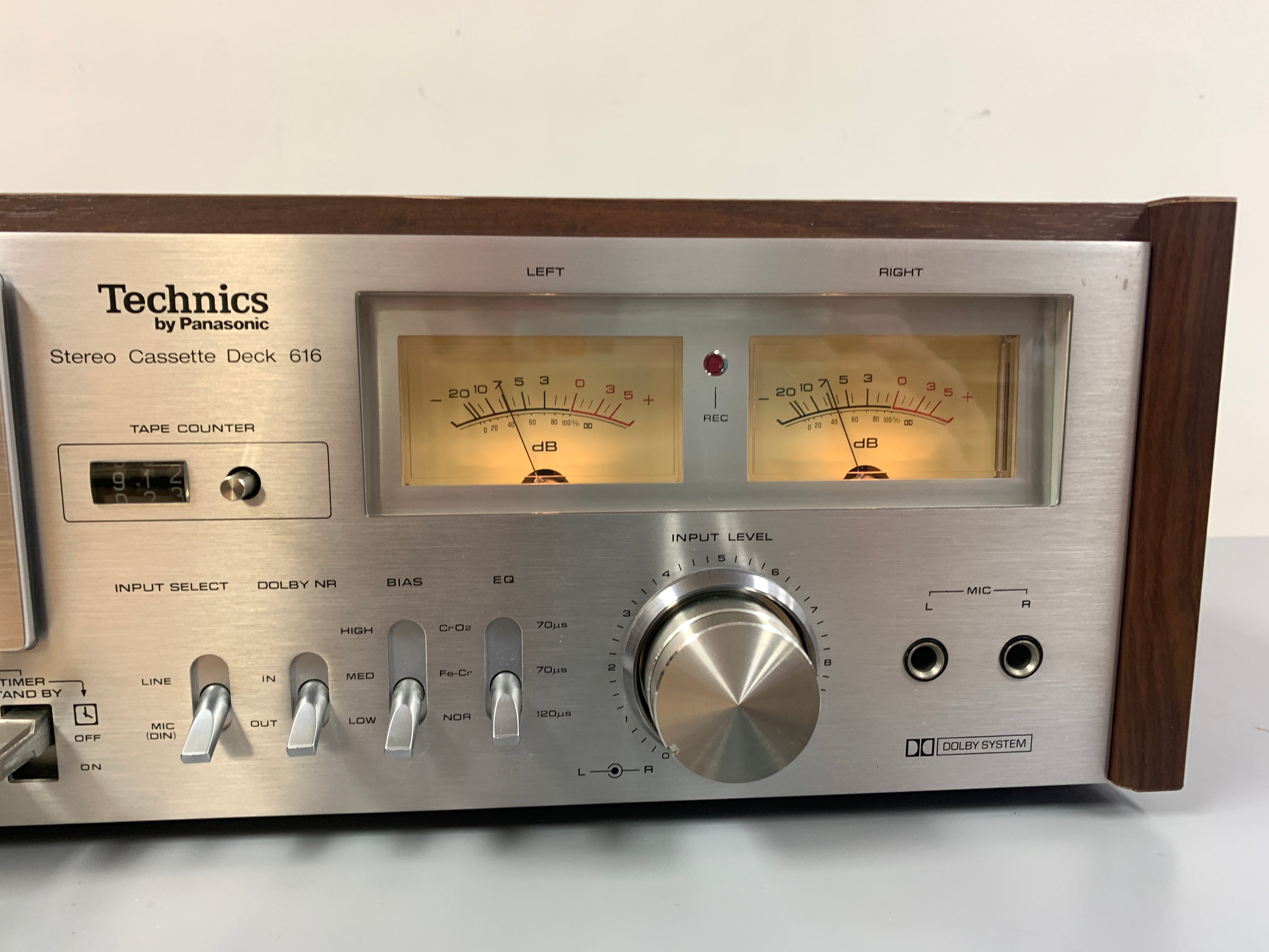Technics RS-616 Cassette Deck – The Turntable Store