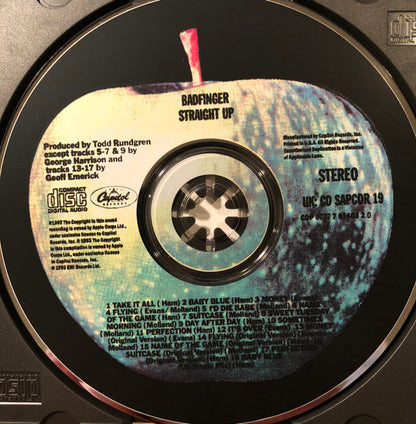 Badfinger : Straight Up (CD, Album, RE, RM)