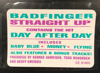 Badfinger : Straight Up (CD, Album, RE, RM)
