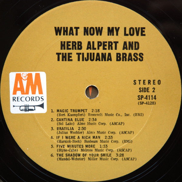Buy Herb Alpert & The Tijuana Brass : What Now My Love (LP, Album