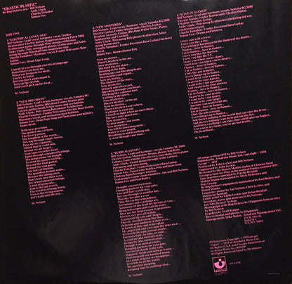 Be-Bop Deluxe* : Drastic Plastic (LP, Album, Win)