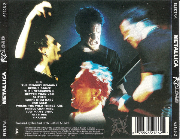 Metallica : Reload (CD, Album, WEA)