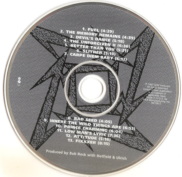 Metallica : Reload (CD, Album, WEA)