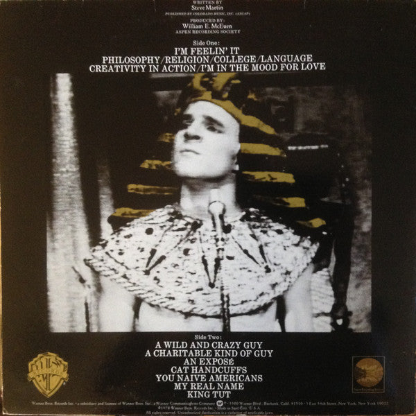Steve Martin (2) : A Wild And Crazy Guy (LP, Album, KM )