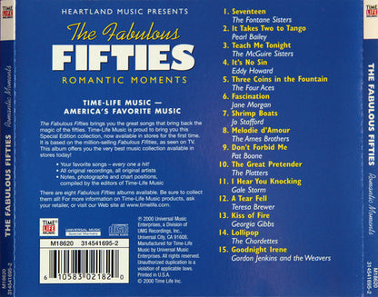 Various : The Fabulous Fifties - Romantic Moments (CD, Comp, RE)